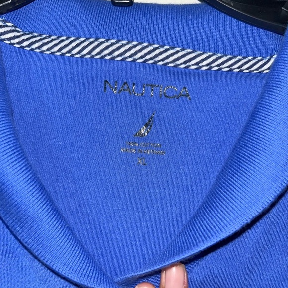 Girls nautica blue collar polo shirt - Picture 4 of 6